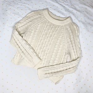 H&M Cute Cream Sweater